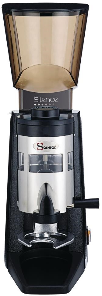  Santos leise Espresso Kaffeem&uuml;hle mit Spender 40A 