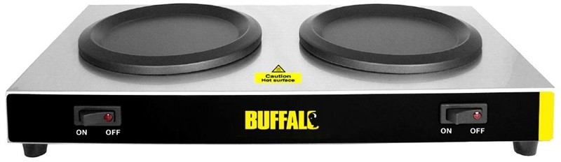  Buffalo doppelte Kaffeewarmhalteplatte 